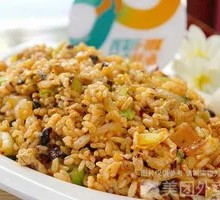 Lao Gan Ma Pork and Egg Fried Rice