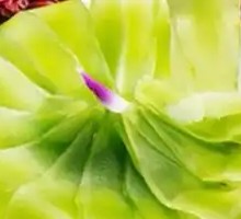 Mustard Tossed Lettuce Strips