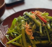 Shrimp Paste with Water Spinach