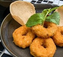 Thai Fried Squid and Shrimp Patties
