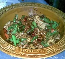 Squid and Pork Kidney Stir-fry