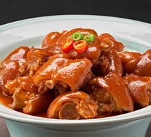 Braised Pork Trotter in Brown Sauce