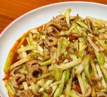 Stir-Fried Squid Strips