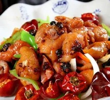 Stir-Fried Intestine Rice
