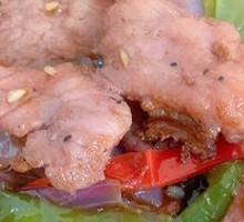 Black Pepper Steak on Iron Plate