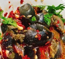 Spicy Oil-Poured Century Egg