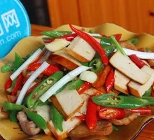 Stir-fried Tofu with Pork