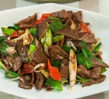 Stir-fried猪 Liver