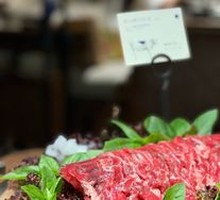 Freshly Sliced Wagyu Sirloin