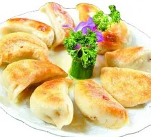 Bok Choy Pan-Fried Dumplings