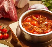 Tomato Boiling Pork Belly