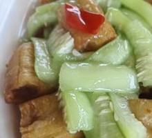 Loofah with Fried Dough Sticks