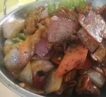 Spicy Pork Intestines Stir-fry