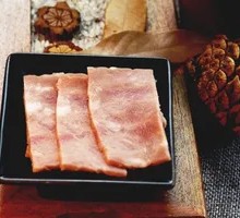 Bacon and Meat Floss Pancake