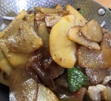 Spicy Potatoes in Dry Pot