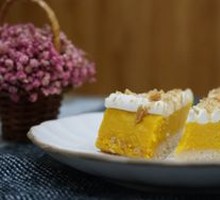 Japanese Pumpkin Custard Tart