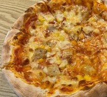 Chicken and Corn Pizza