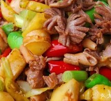 Spicy Chicken Offal Stir-fry