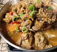Spicy Pork Rib Hot Pot