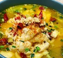 Sour Soup Sole Fish