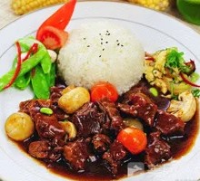 Braised Beef Rice Bowl