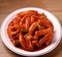 Soy Sauce Nian Gao Fried Rice Noodles