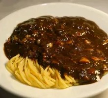 Korean Fried Noodles with Sauce