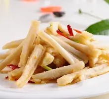 Dry-Fried Lotus Root Strips