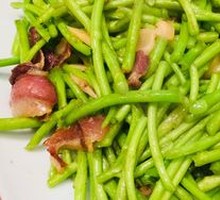 Stir-fried Water Bamboo with Preserved Pork