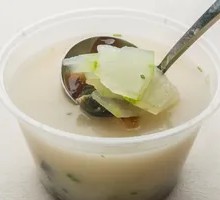 Winter Melon and Century Egg Soup