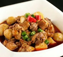 Potato Stewed Chicken