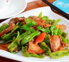 Green Pepper Stir-fried Pork