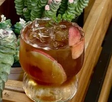 Jasmine Red Apple Cold Brew
