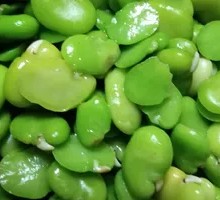 Fava Bean and Preserved Vegetable Stir-Fry with Pork Strips