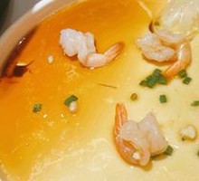 Steamed Egg with Shrimp