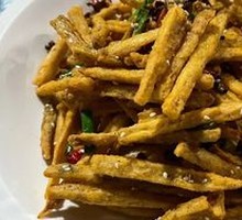 Dry-Fried Lotus Root Strips