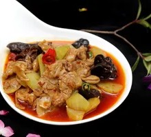 Braised Pork Intestines