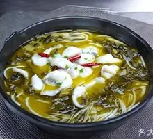 Old Jar Sichuan Pickled Vegetable Hot Pot Black Fish Slice Noodles