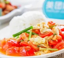 Tomato and Egg Rice Bowl