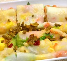 Egg and Ham Rice Noodle Roll