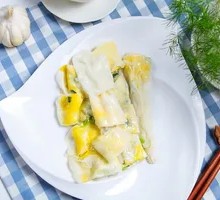 Double Egg Rice Noodle Roll