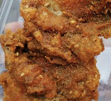 Fried Chicken Skewers