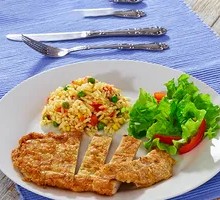 Crispy Chicken Rice Bowl