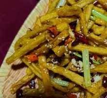 Dry-Fried Lotus Root Strips