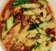 Knife-Pounded Cucumber