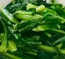 Stir-fried Oil-mustard Greens