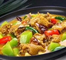 Pork Rib and Lettuce Hot Pot