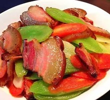 Bamboo Shoots Stir-Fried with Preserved Meat