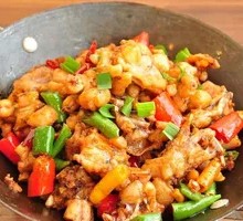 Spicy Frog Legs in Dry Pot