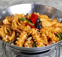Spicy Squid in Dry Pot